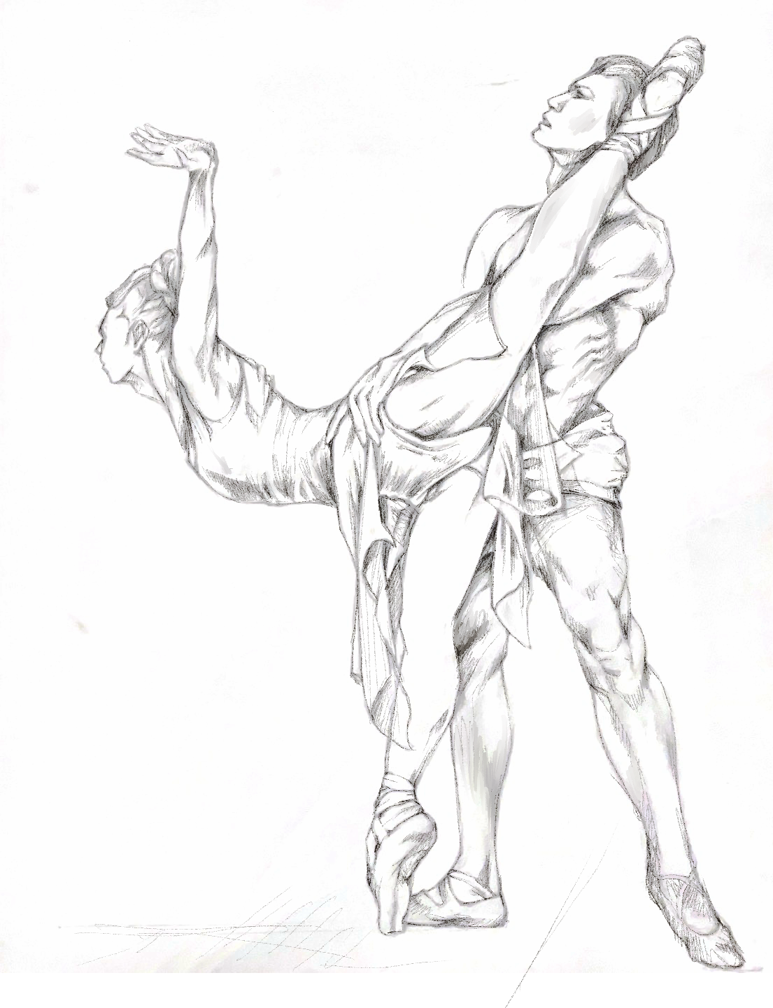 Ballerinas sketch