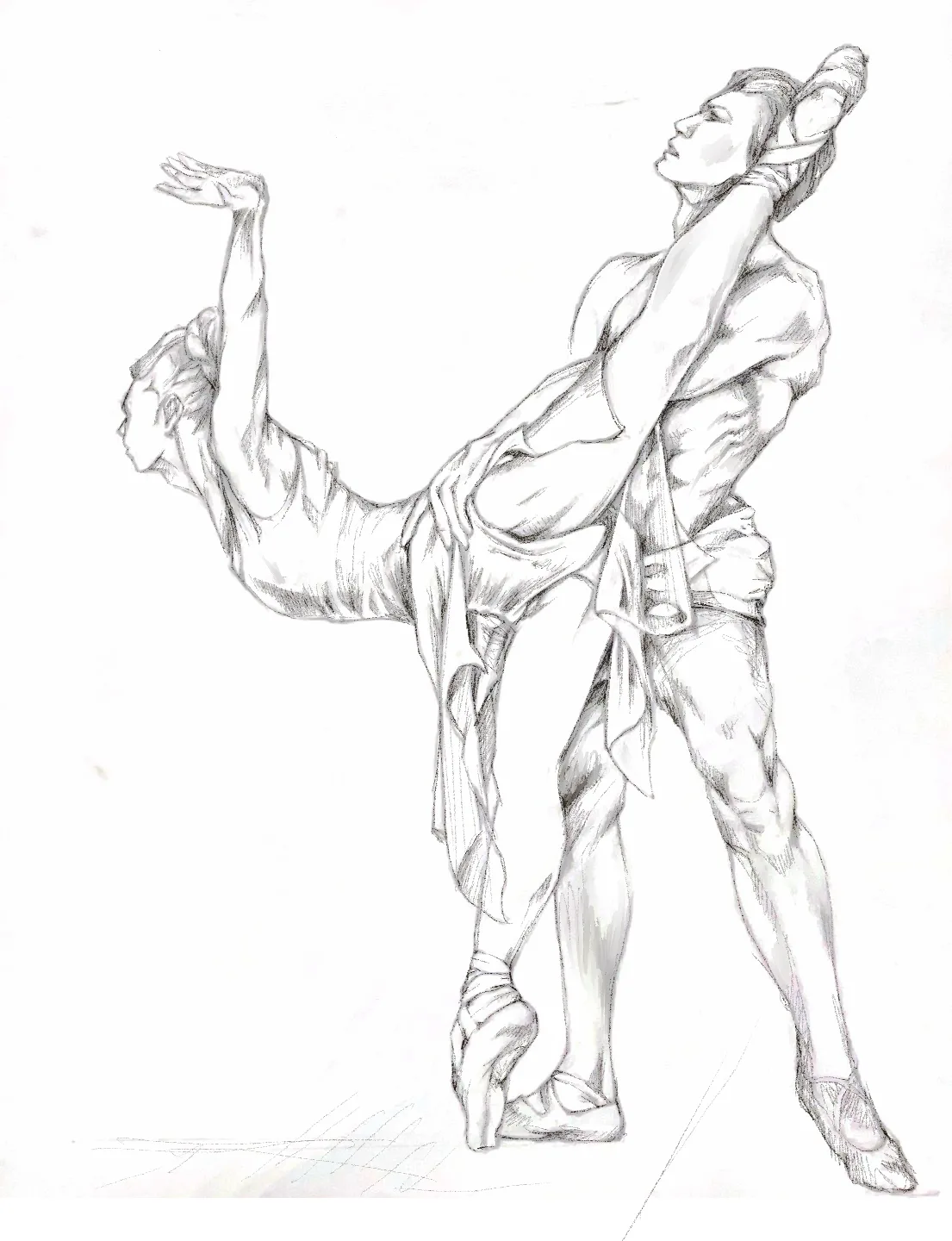 Ballerinas sketch