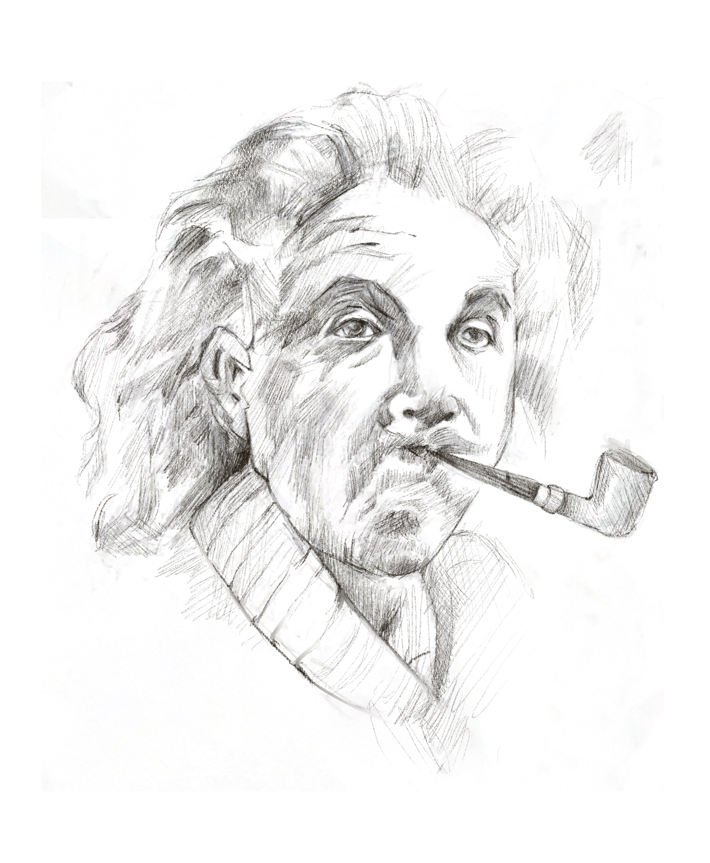 Elder with pipe