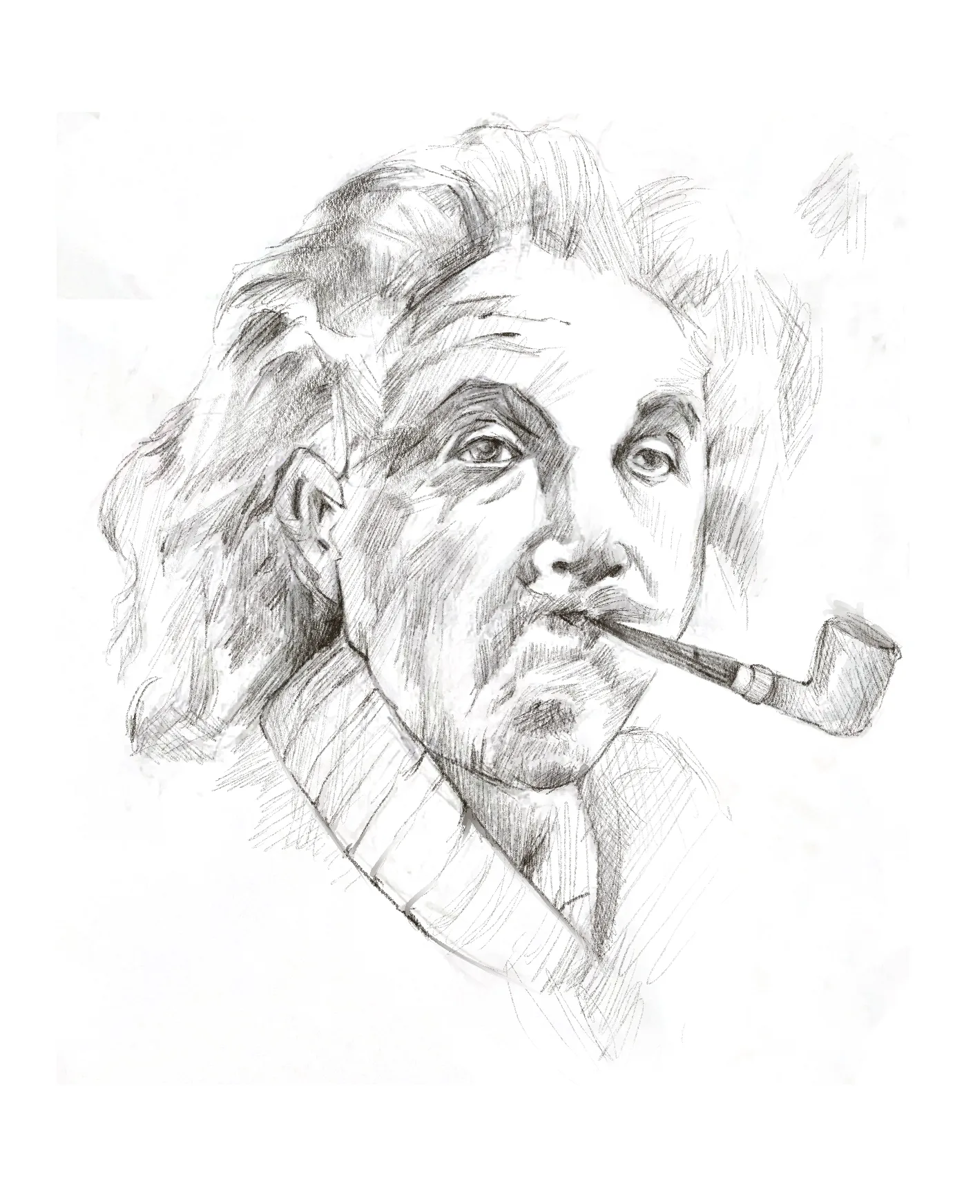 Elder with pipe